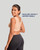 Nude - Zip Up Shoulder Support Bra