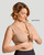 Nude - Zip Up Shoulder Support Bra