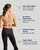 Nude - Zip Up Shoulder Support Bra