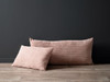 Corduroy Small Lumbar Cushion - Blush Pink