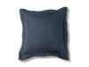 Mocka Linen Cushion - Navy Blue