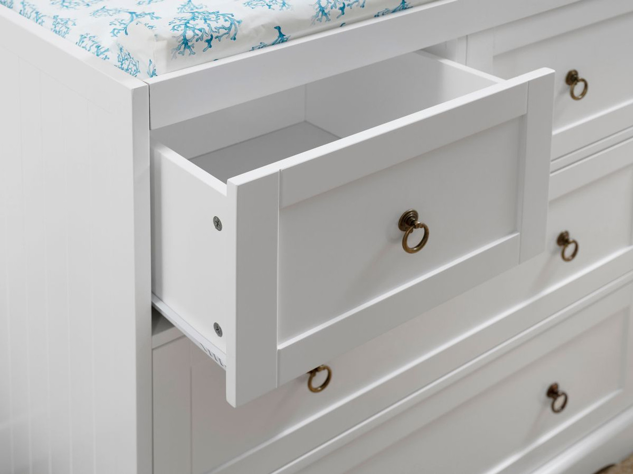 Hamptons Change Table with Drawers I Mocka Black Friday Sale