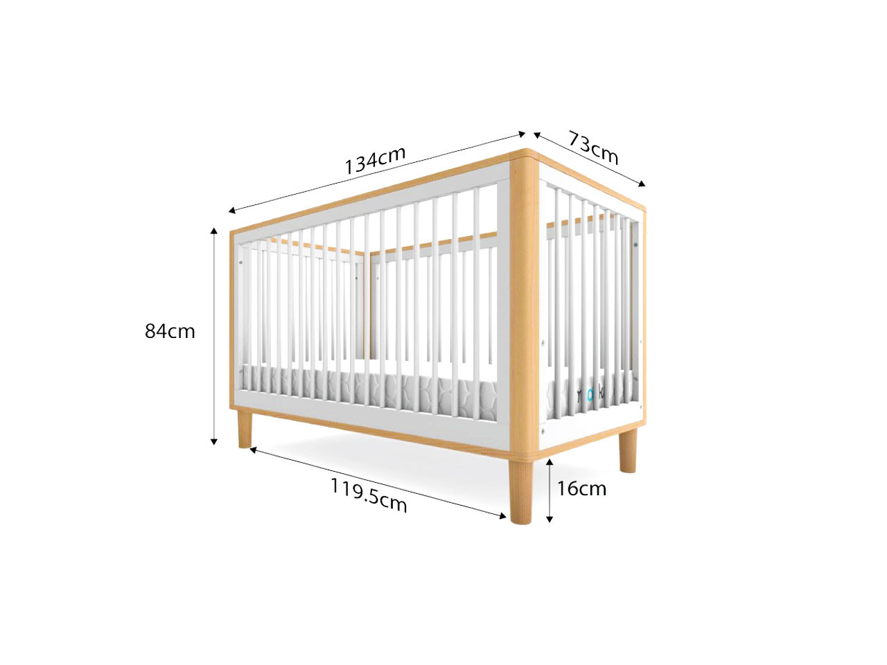 Standard cot shop width