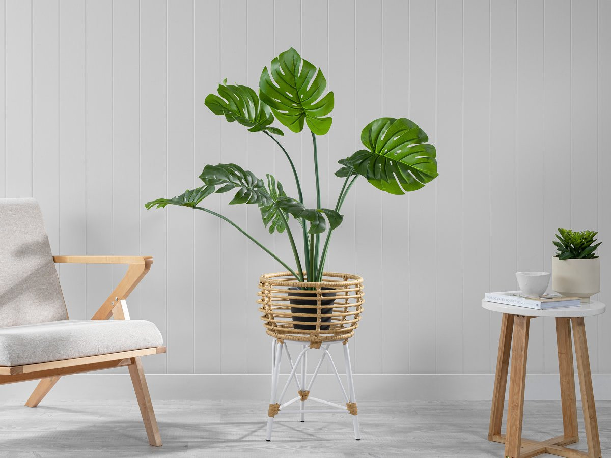 Mocka Honolulu Plant Stand Small White Home Decor Mocka Honolulu Plant Stand Small White Home Decor