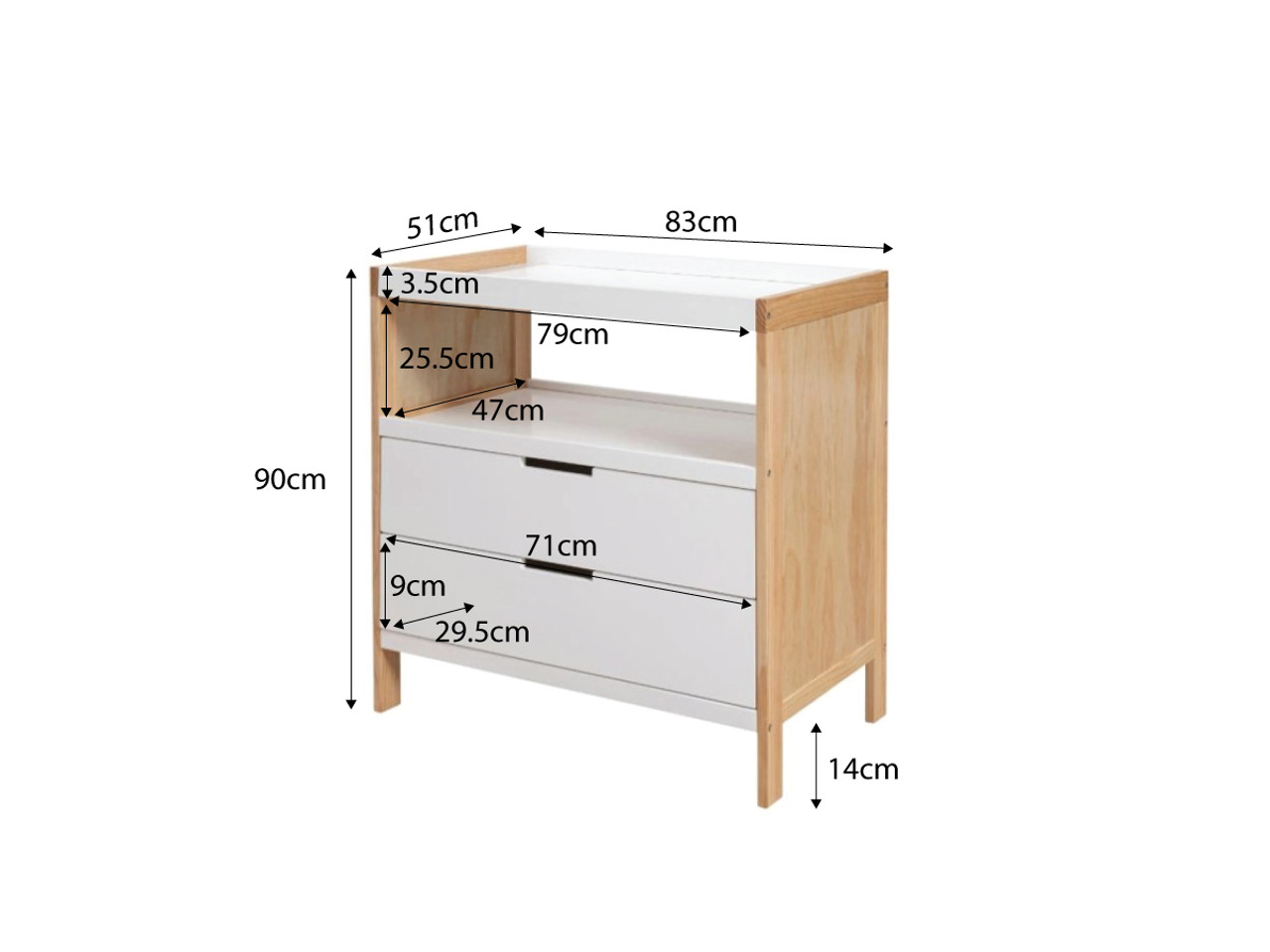 Changing hot sale table size