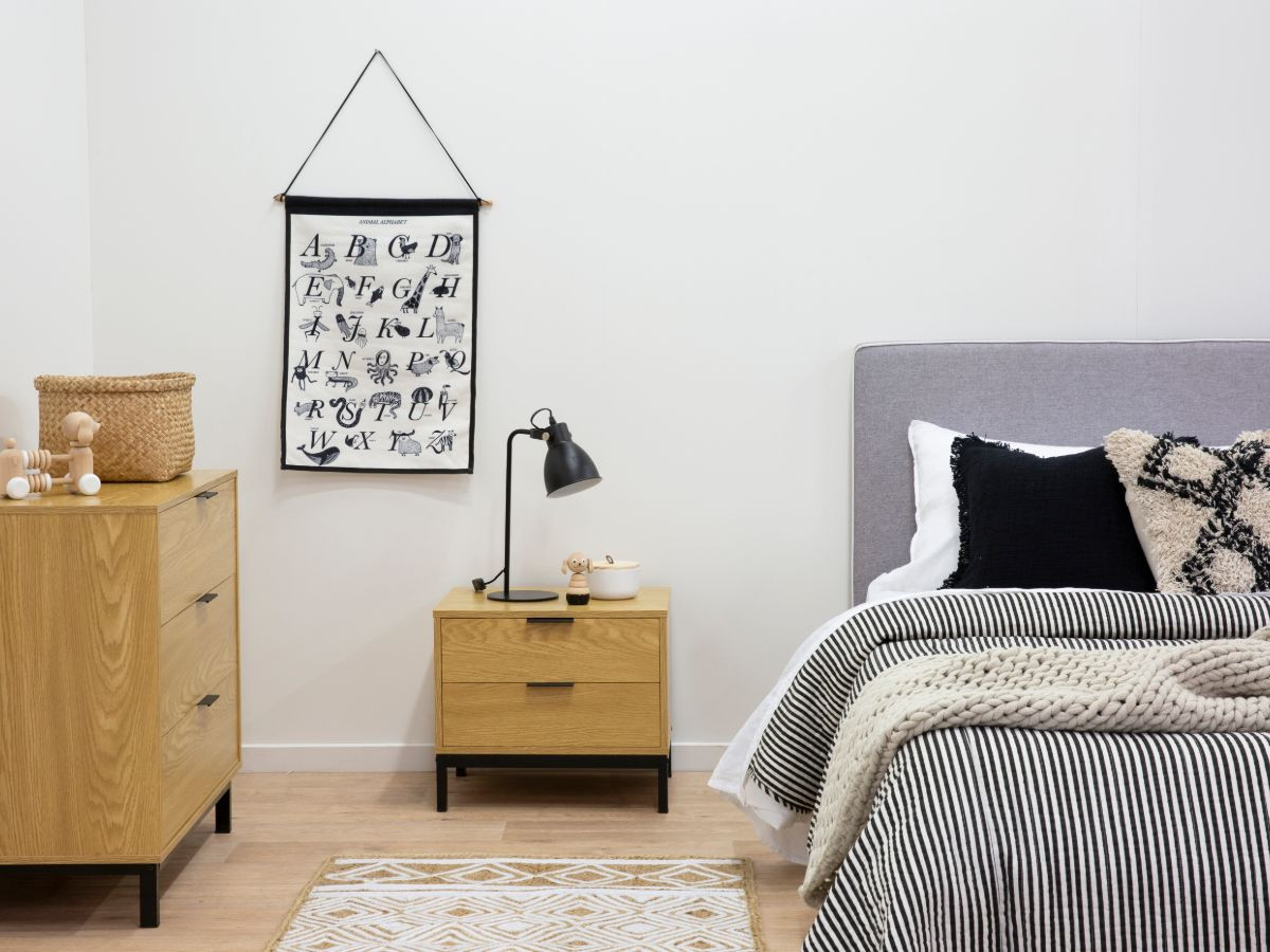 Jack Bedside Table - Bedroom Furniture | Mocka AU