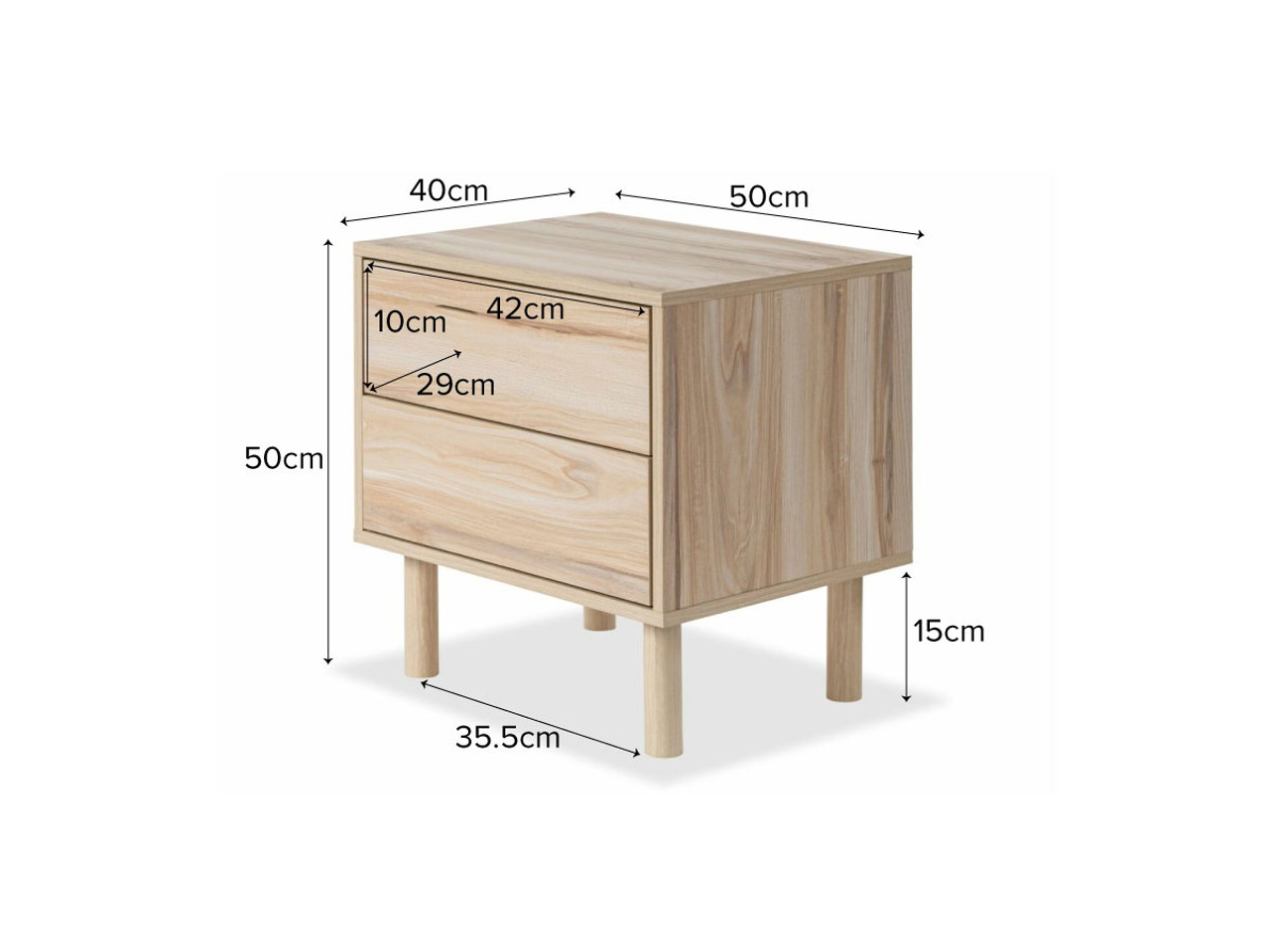 10cm bedside table