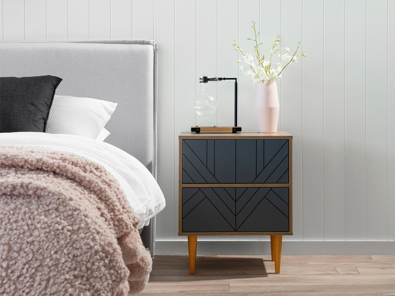 Bedside Tables Zara Bedside Table - Bedroom Furniture | Mocka AU