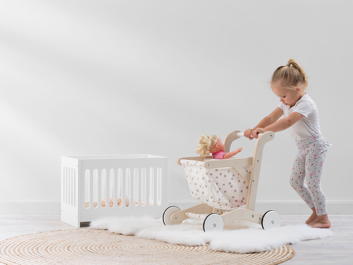 large dolls cot