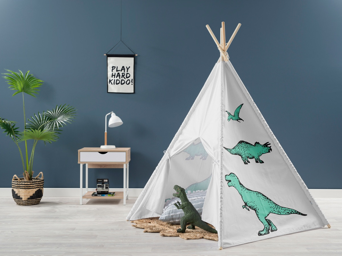 dinosaur teepee