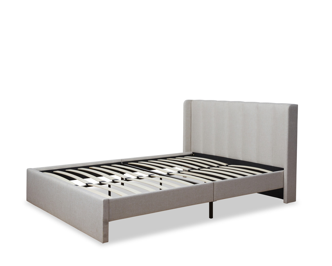 Quinn Double Bed Natural Bedroom Furniture Mocka AU