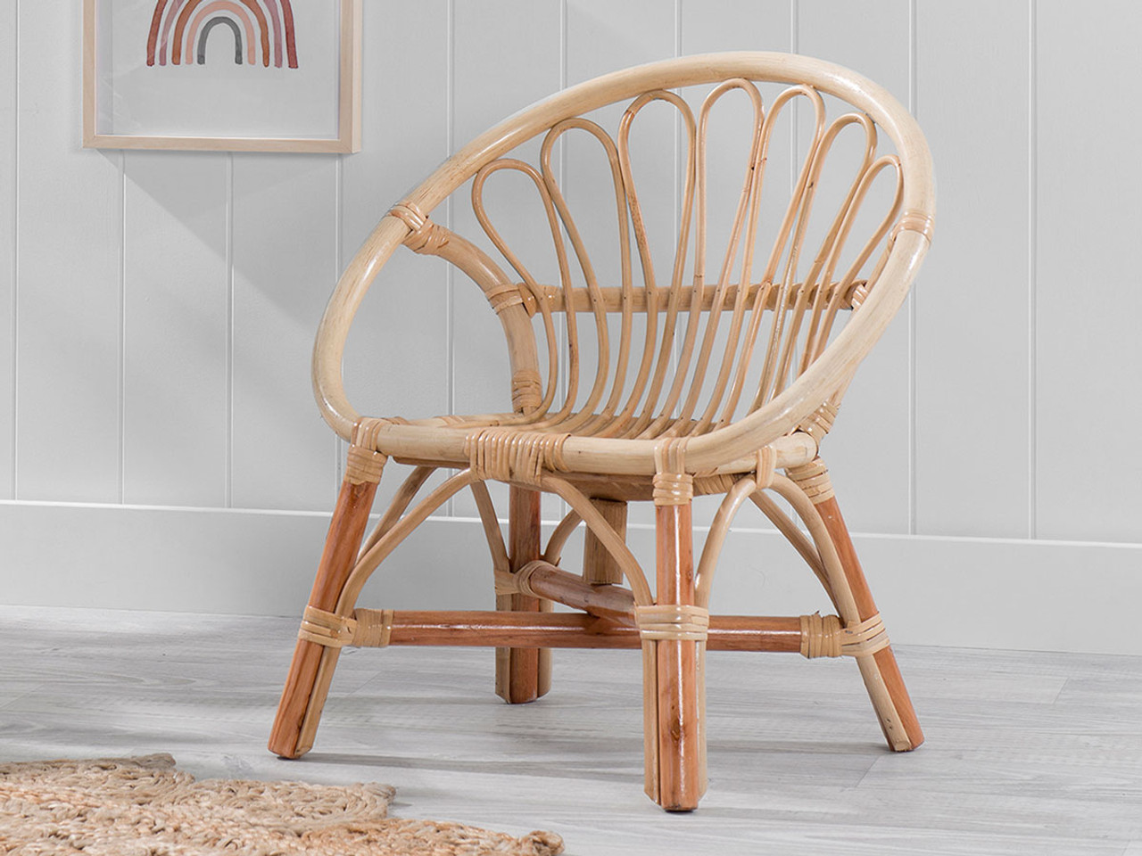 Mocka Kids Rattan Armchair Round Kids Furniture Shop with afterpay on eligible items. kids rattan armchair round