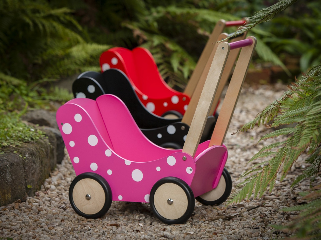 Mocka Moova - Pink | Kid's Toy Pram 