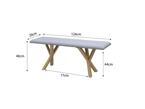 Livi Bench Seat - Dining Furniture | Mocka AU