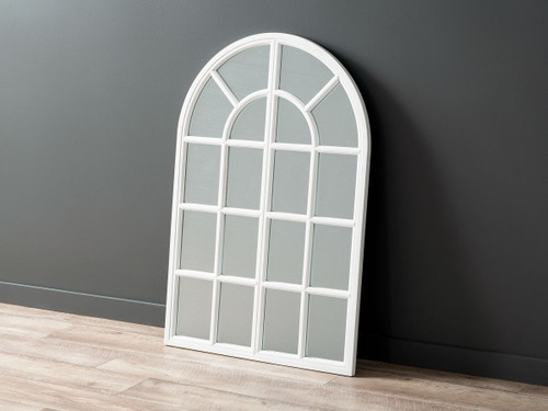 Kingston Arch Mirror - White
