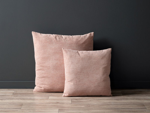 Corduroy Euro Cushion - Blush Pink