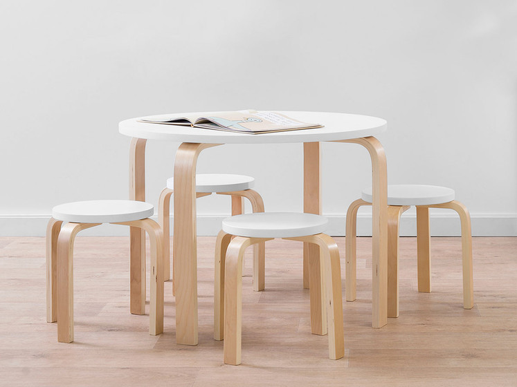 childrens table and chairs b&m