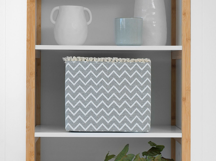 Chevron Square Basket