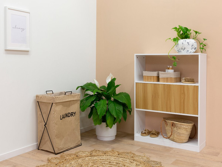 Mocka Essentials Small Bookcase - Natural
