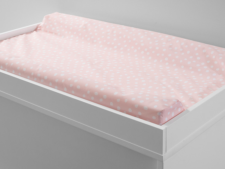 Mocka Change Mat Cover - Pink Spot