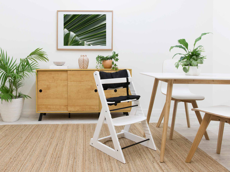 Soho Wooden Highchair - White