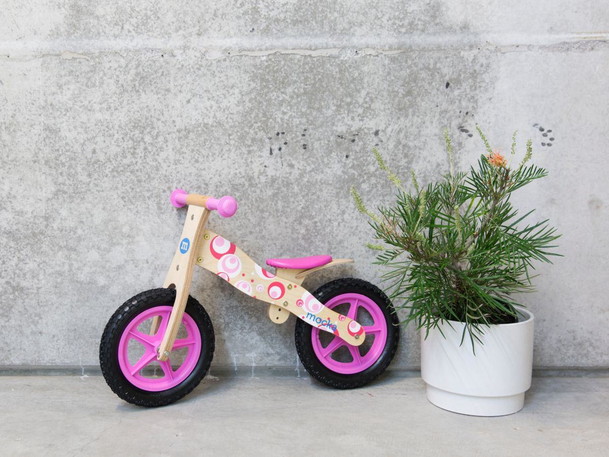 Brando 2 in 1 Wooden Trike Balance Bike Mocka