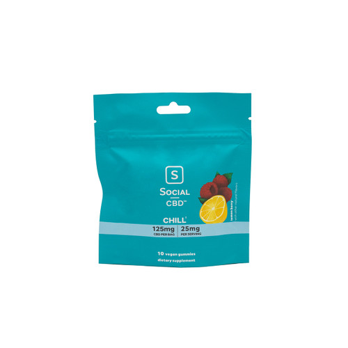 Chill CBD Gummies Lemon Berry - 10 Count