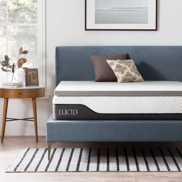 10 Inch Bamboo Charcoal And Aloe Vera Hybrid Mattress Lucid 10 Inch Bamboo Charcoal And Aloe Vera Hybrid Mattress Lucid
