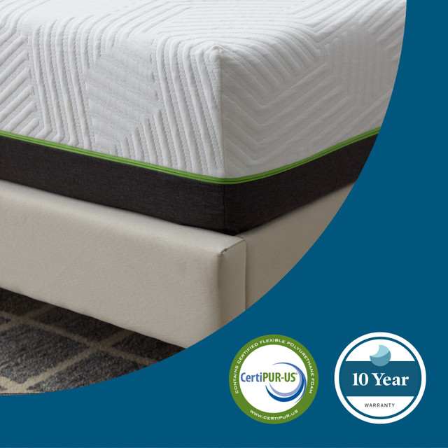12 Latex Hybrid Mattress Medium Feel Lucid 12 Latex Hybrid Mattress Medium Feel Lucid