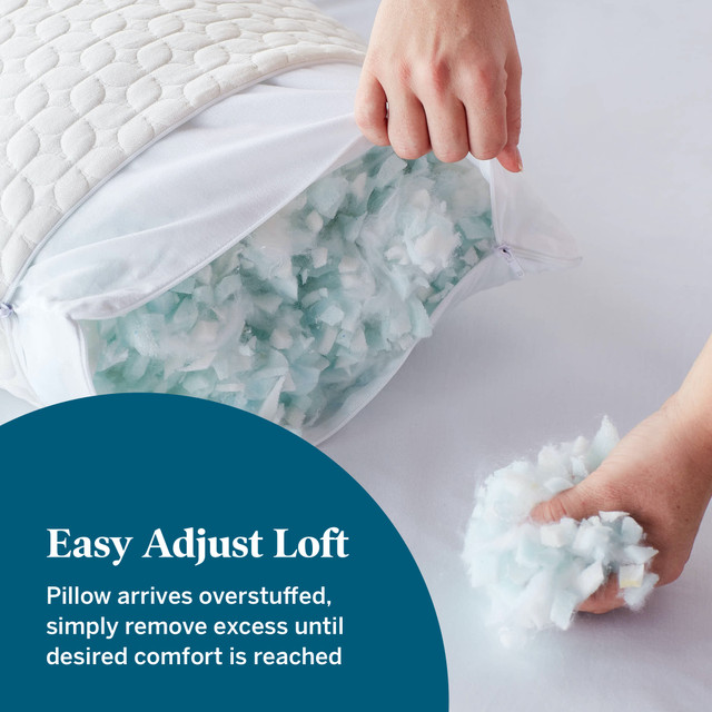 Shredded Gel Memory Foam Pillow