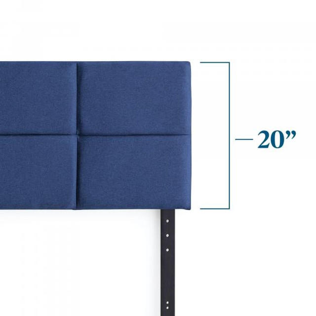 Upholstered Square Channeled Headboard