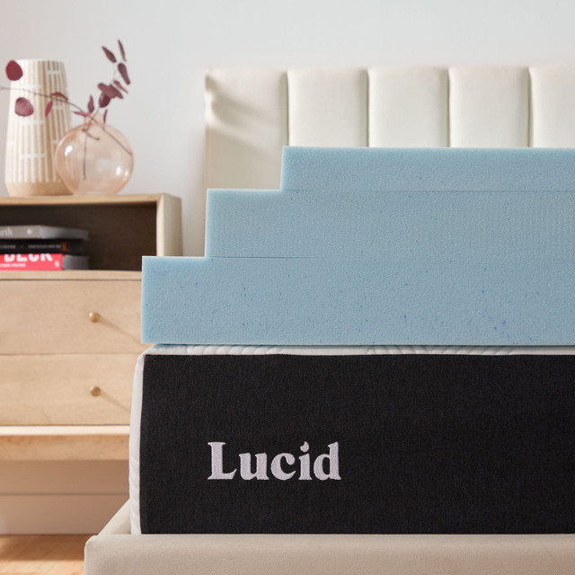 Gel Memory Foam Mattress Topper | Multiple Profiles | Lucid©