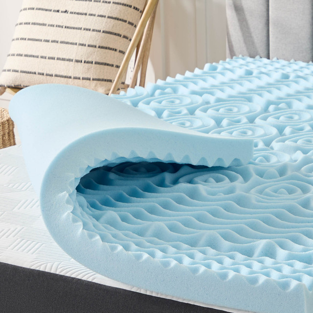 5-Zone Gel Memory Foam Topper