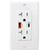 20 Amp 125 Volt High Speed USB A + USB C Charger Tamper Resistant Outlet Receptacle with Wall Plate Included - White 20 Amp 125 Volt High Speed USB A + USB C Charger Tamper Resistant Outlet Receptacle with Wall Plate Included - White