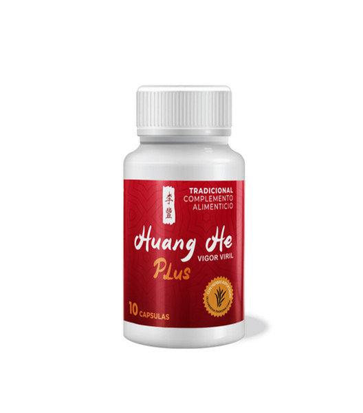Huang He - Powerful Erection Enhancer Capsules, 10 Capsules