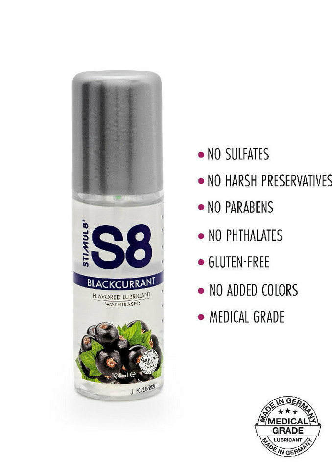 BLACKCURRANT FLAVORED LUBE 125ML