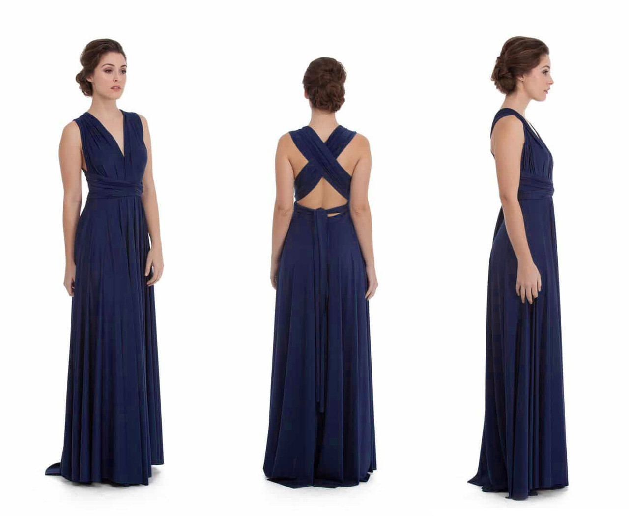 infinity dress midnight blue