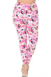 Buttery Soft Gorgeous Pink Flamingos Plus Size Leggings - 3X-5X