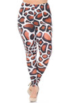 Creamy Soft Giraffe Print Plus Size Leggings - USA Fashion™