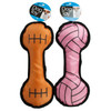 Sports Ball Bone Shaped Squeaky Dog Toy