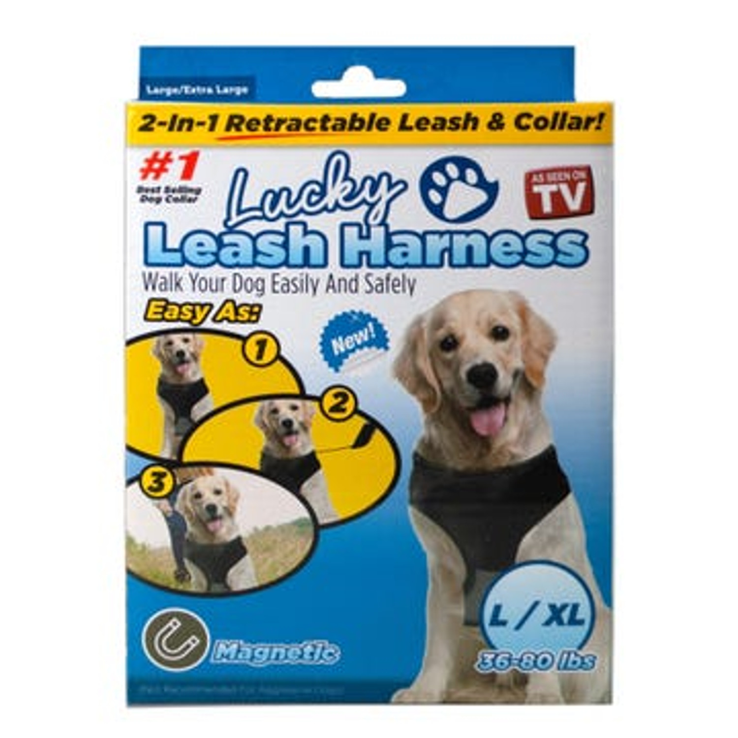 as seen on tv lucky leash harness