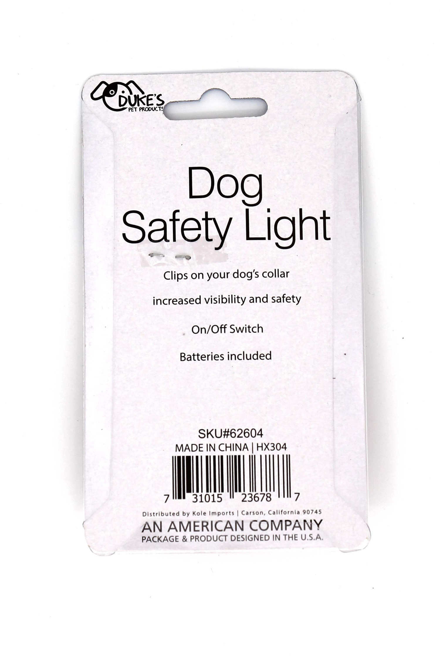 Reflective Safety LED Dog Tag