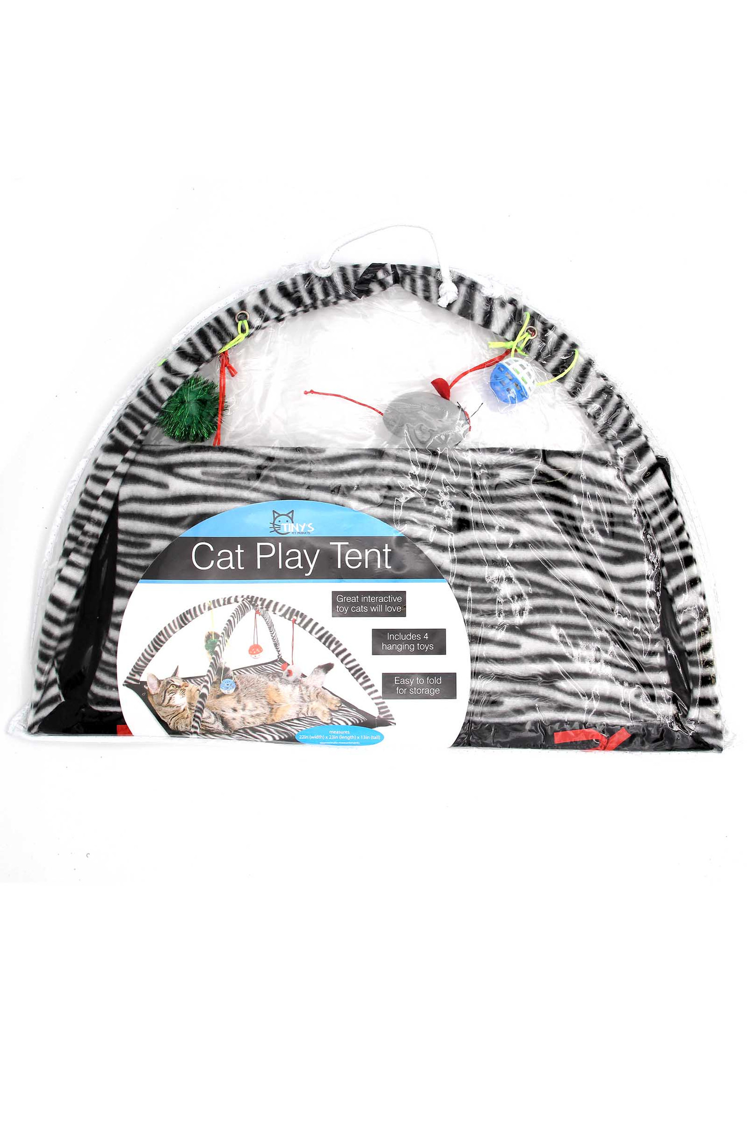 Cat Play Mat Foldable Interactive Cat Tent Cat Activity Center with Hanging  Toys