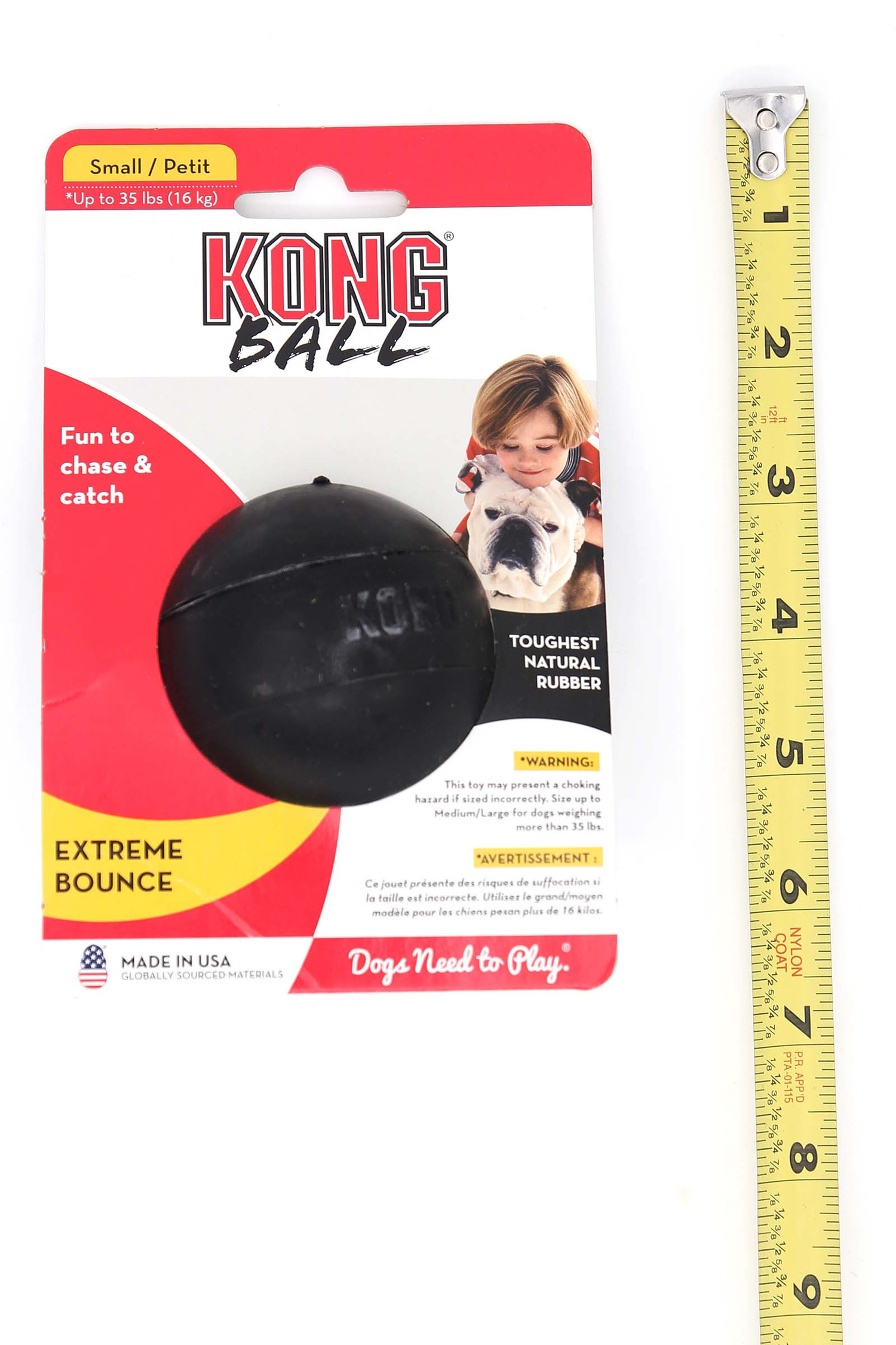 KONG - Rewards Ball - Ultra Durable Interactive Treat Dispensing Dog Toy -  for Large Dogs