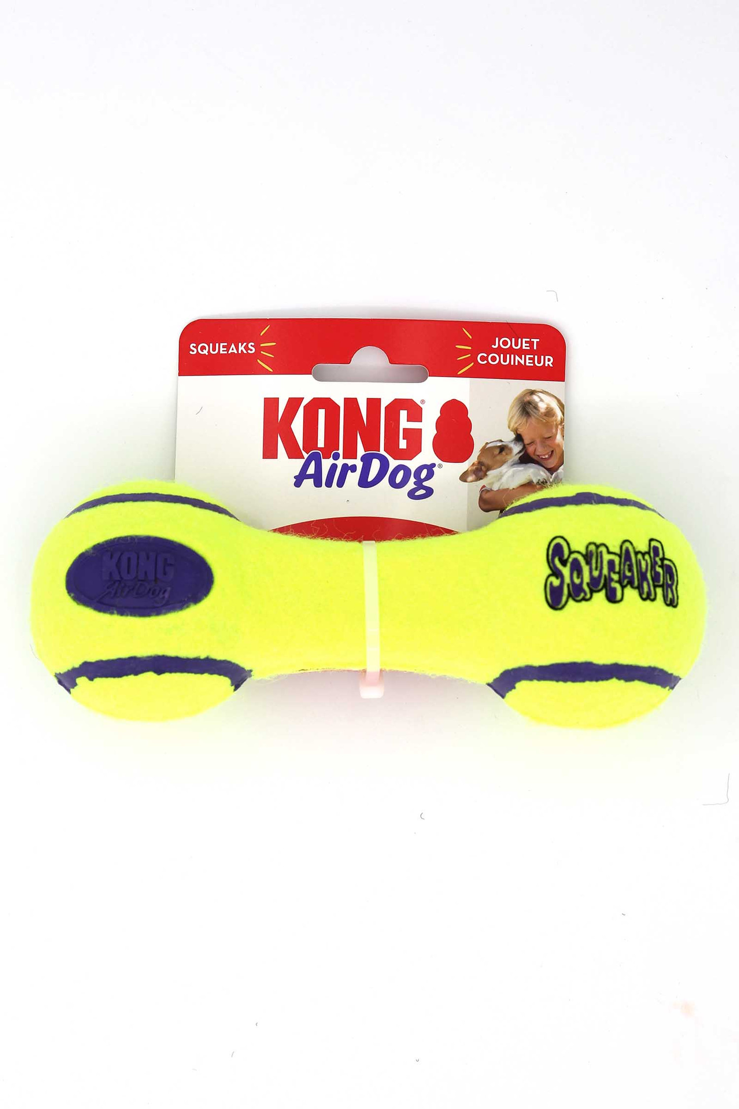 KONG AirDog Dumbell Squeaky Fetch Dog Toy