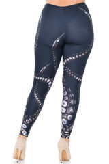 Creamy Soft Tentacle Plus Size Leggings - USA Fashion™