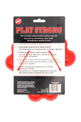 Spot Play Strong Rubber Trident Bone Dog Toy