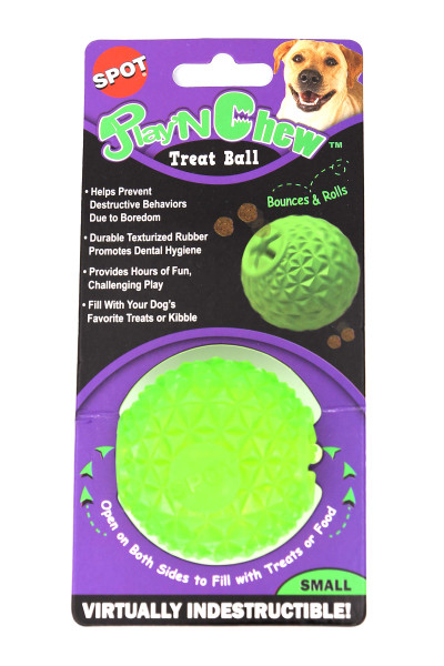 Spot Play'N Chew Treat Ball Dog Toy