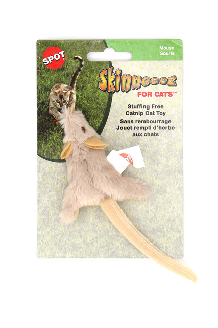 Spot Skinneeez Stuffing Free Catnip Filled Mouse Cat Toy