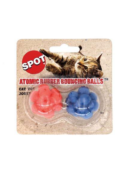 Spot Atomic Rubber Bouncing Ball Cat Toys